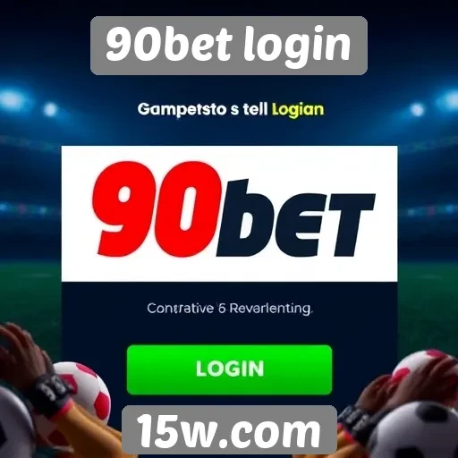 Cadastro e login no site 90bet