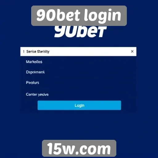 Especificações técnicas do site 90bet login